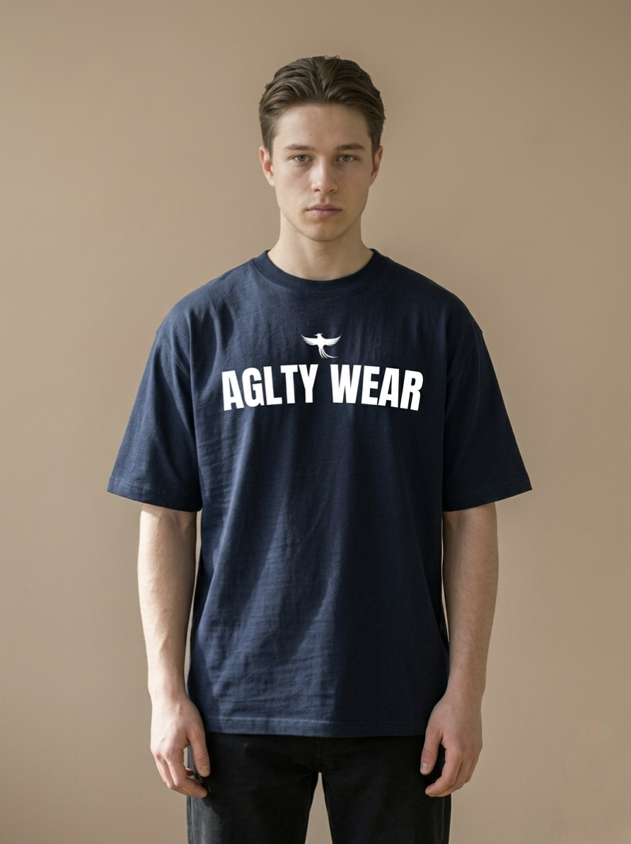 AGLTY WEAR Originals Oversized Heavyweight Graphic Tee