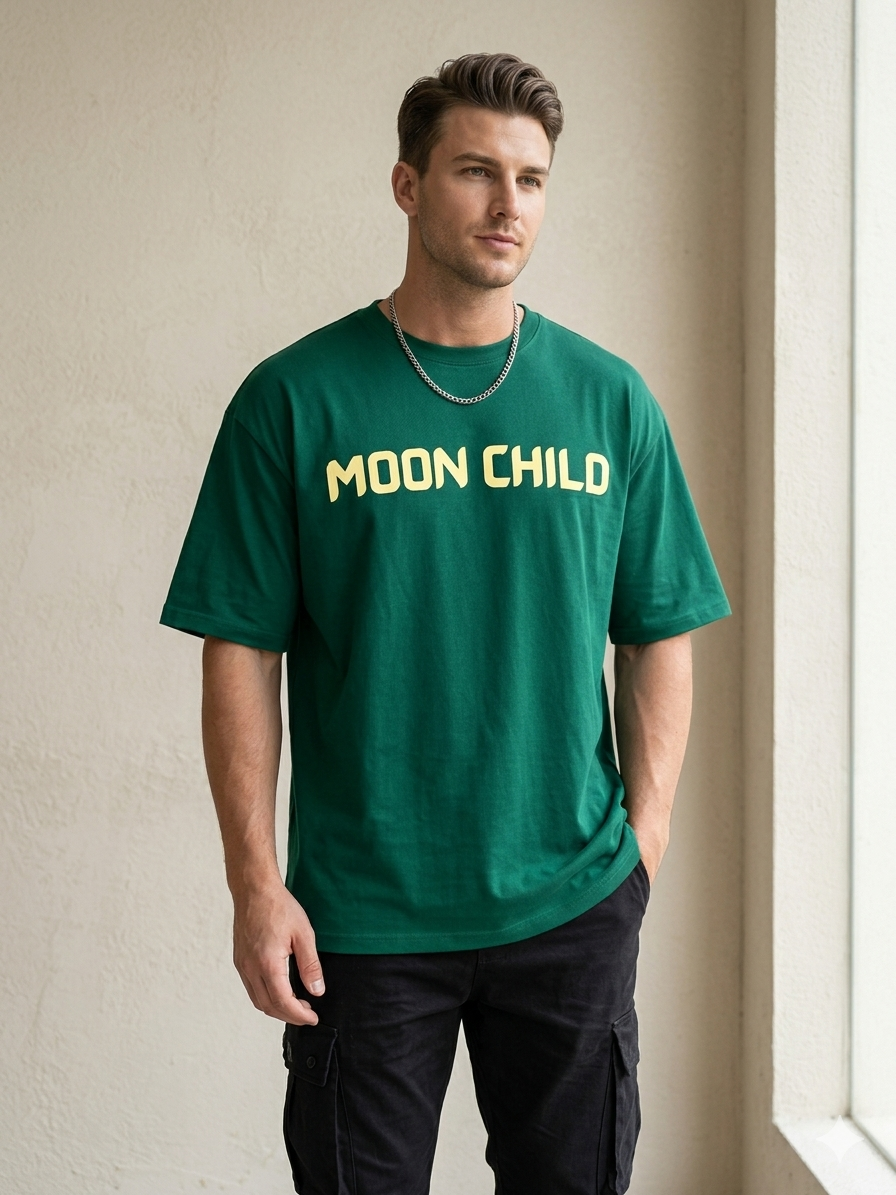 "MOON CHILD" Oversized Classic T-Shirt