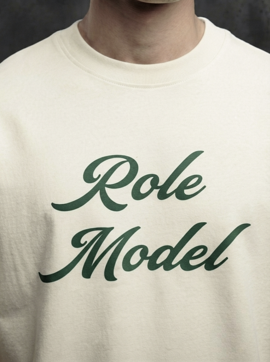 Role Model Heavyweight Oversized T-Shirt