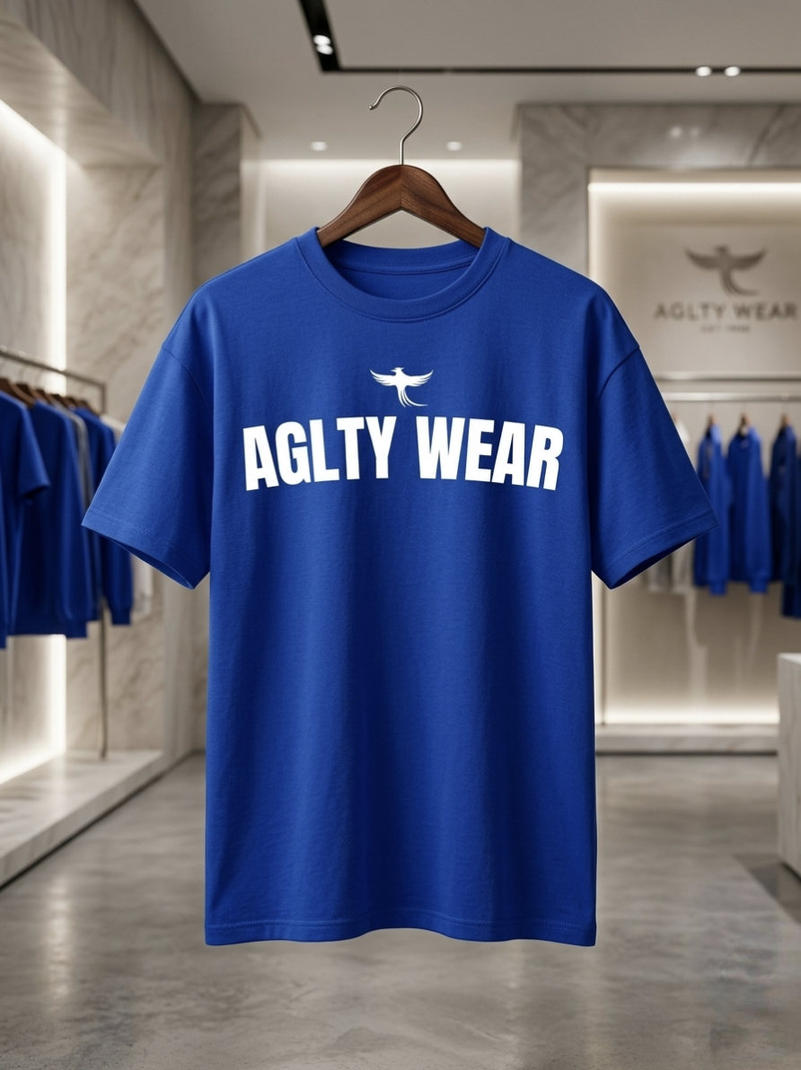 AGLTY WEAR Originals Oversized Heavyweight Graphic Tee