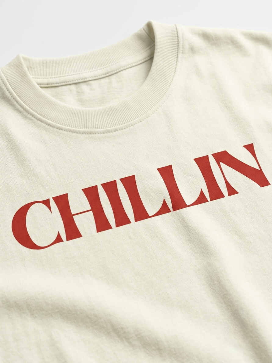 The "CHILLIN" Oversized Graphic Tee
