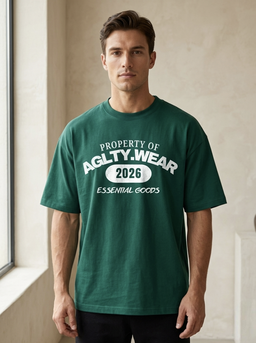 AGLTYWEAR (2026) Oversized Classic T-Shirt