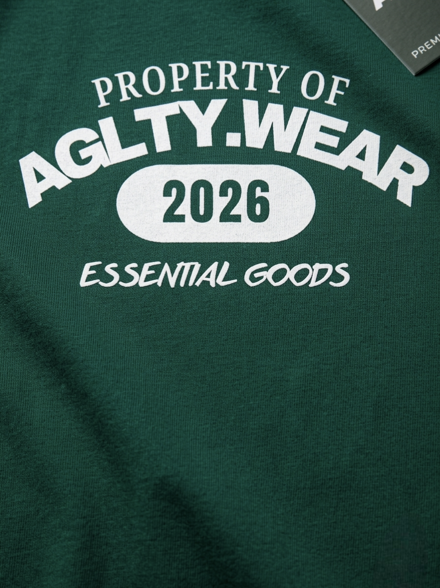 AGLTYWEAR (2026) Oversized Classic T-Shirt